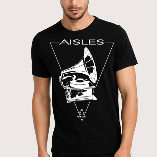 polera vitrola polera negra